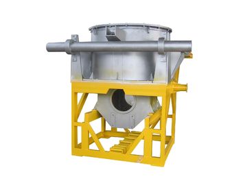 300KG 75KW الزنك Meling فرن، 0.3 الرئيسية التردد التعريفي الكهربائية فرن الصهر