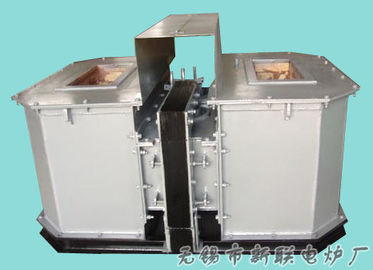المعادن الأفقي صب فرن 500KG 120KW، النحاس فرن الصهر