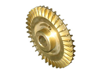 OEM مضخة النحاس النحاس المكره، صب الرمل ريشة عجلة المكره ASTM، GB، DIN، EN