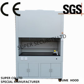 مختبر أغطية الصفحي الأبخرة الكيميائية للمواد الكيميائية الخطرة، 800W-1400W الملكية الفكرية مختبر 20 هود