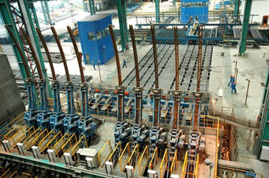 مستقيم الذراع المصبوب R8M CCM آلة الصب المستمر، 60T / 8 السواحل