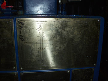 أربعة الجناح 7500kg / ساعة سبائك الصلب الصب بانبوري خلاط الداخلية المحكم نوع FM-410